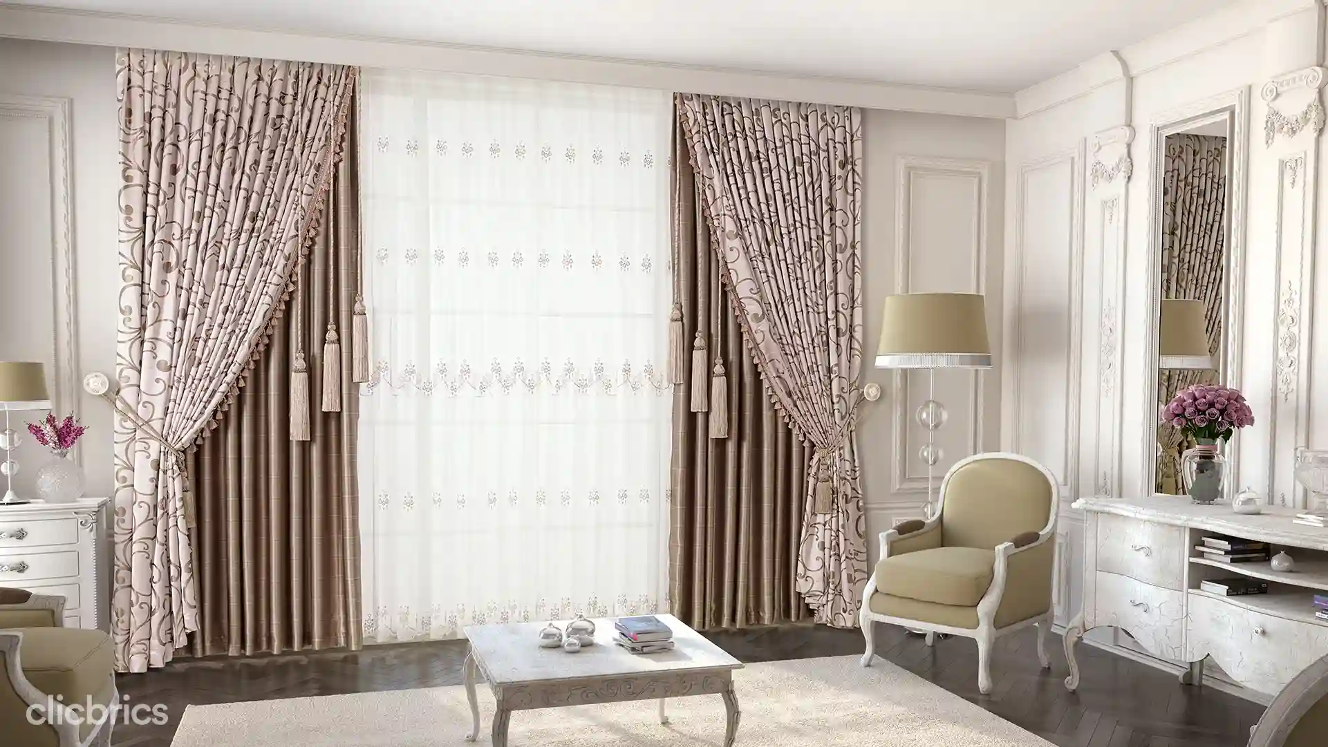 winter curtains for living room